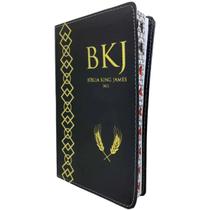 Bíblia Sagrada King James 1611 Fiel Com Referências, Profecias Messiânicas E Recursos Adicionais Preta Arabesco Bíblia Sagrada King James 1611 Fiel Com Referências, Profecias Messiânicas E Recursos Adicionais Preta Arabesco