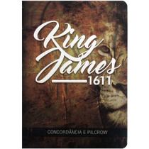 Bíblia Sagrada King James 1611 Letra Grande Soft Touch Leão Concordância - BVBOOKS