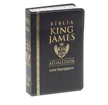 Bíblia Sagrada King James Atualizada Hipergigante Coverbook - Preta