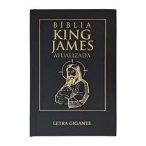 Bíblia Sagrada King James Atualizada Letra Gigante Capa Dura Jesus Minimalista