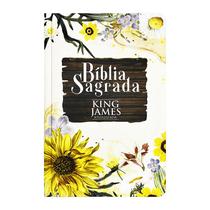 Bíblia Sagrada King James Atualizada Slim Letra Normal Capa Dura Girassol
