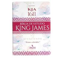 Bíblia Sagrada King James De Estudo Atualizada Capa Luxo Cor:Branco Bíblia Sagrada King James De Estudo Atualizada Capa Luxo Cor:Branco