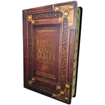 Bíblia Sagrada King James De Estudo Capa Dura Marrom Kja 1611