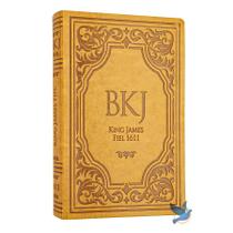 Bíblia Sagrada King James Fiel 1611 Letra Extra Gigante Capa Castanha Bíblia Sagrada King James Fiel 1611 Letra Extra Gigante Capa Castanha