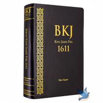 Bíblia Sagrada King James Fiel 1611 Letra Hiper Gigante Capa Preta Bíblia Sagrada King James Fiel 1611 Letra Hiper Gigante Capa Preta