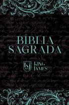 Bíblia Sagrada King James Fiel 1611 Letra Normal Capa Dura Pergaminho