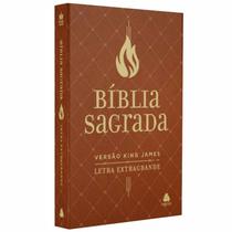 Bíblia Sagrada King James - Letra Extra Grande - Marrom Bíblia Sagrada King James - Letra Extra Grande - Marrom