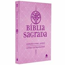 Bíblia Sagrada King James - Letra Extra Grande - Rosa: Arvore da Vida