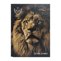 Bíblia Sagrada KJA King James Atualizada Letra Jumbo Edição Original de 400 Anos - 1611 Capa Dura Leão Vetor - CPP Casa Publicadora Paulista