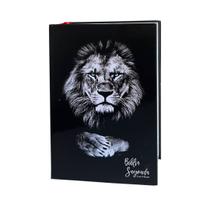Biblia Sagrada Leão Silver - Palavra de Jesus em Vermelho - Capa Dura