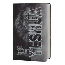 Biblia Sagrada Leão Yeshua - Palavra de Jesus em Vermelho - Capa Dura - Com Harpa - REI DAS BIBLIAS