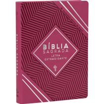 Bíblia Sagrada Letra ExtraGigante NTLH Capa Luxo Mole material sintético Editora SBB Sociedade Bíblica do Brasil Bíblia Sagrada Letra ExtraGigante NTLH Capa Luxo Mole material sintético Editora SBB Sociedade Bíblica do Brasil