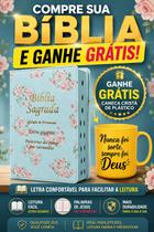 Biblia Sagrada Letra Gigante Capa de Couro Luxo Verdinhas Biblia Sagrada Letra Gigante Capa de Couro Luxo Verdinhas