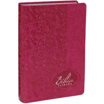 Bíblia Sagrada Letra Gigante - Capa material sintético Pink: Almeida Revista e Atualizada (ARA)