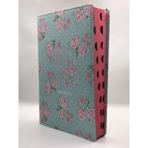 Bíblia Sagrada Letra Gigante NVI Capa Flexível Florida Verde