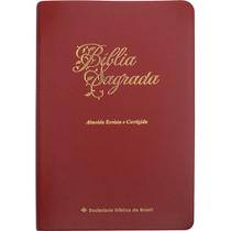 Bíblia Sagrada Letra Gigante Vermelha Sem Índice ARC Bíblia Sagrada Letra Gigante Vermelha Sem Índice ARC