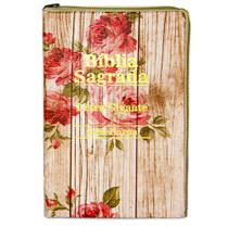 Bíblia Sagrada Letra Gigante - Zíper - Romantic C/ Harpa Cristã