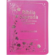 Bíblia Sagrada - Letra Grande - Covertex (Pink)