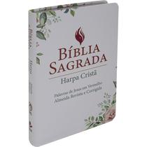 Bíblia Sagrada Letra Grande, Edição com Letras Vermelhas e Harpa Cristã