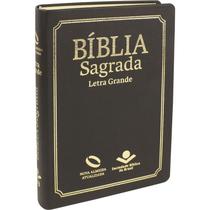 Bíblia Sagrada Letra Grande NAA Capa Preta