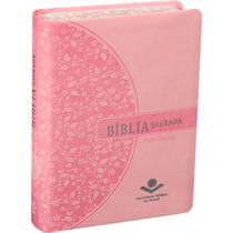Bíblia Sagrada Letra Grande Rosa Claro RA SBB Bíblia Sagrada Letra Grande Rosa Claro RA SBB