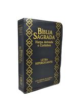 Bíblia Sagrada Letra Hipergigante Harpa Coros Pentecostal - FASHIONSELLER Bíblia Sagrada Letra Hipergigante Harpa Coros Pentecostal - FASHIONSELLER