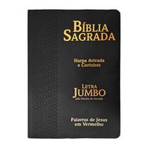 Bíblia Sagrada - Letra Jumbo - Luxo Mod. 02 - Preta
