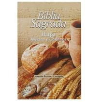 Bíblia Sagrada Letra Normal Harpa Cristã Brochura Capa Ceia