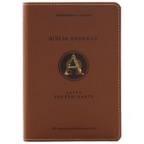 Bíblia Sagrada LETRA SUPERGIGANTE ARC Capa MARROM ALFA ÔMEGA material sintético Bíblia Sagrada LETRA SUPERGIGANTE ARC Capa MARROM ALFA ÔMEGA material sintético