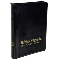 Bíblia Sagrada Letra Supergigante Com Índice e Zíper: Nova Almeida Atualizada (NAA) Com Letras Vermelhas