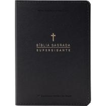 Bíblia Sagrada Letra Supergigante NAA - Capa Luxo Preta Bíblia Sagrada Letra Supergigante NAA - Capa Luxo Preta