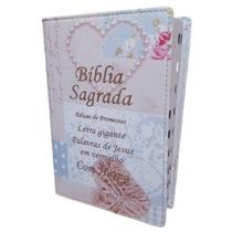 Bíblia Sagrada Linda Jovem do Senhor - Tamanho Médio - Capa Dura Fina e Personalizada e muito mais Bíblia Sagrada Linda Jovem do Senhor - Tamanho Médio - Capa Dura Fina e Personalizada e muito mais