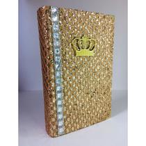 Bíblia Sagrada Luxo Glitter com Harpa