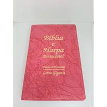 Bíblia Sagrada Luxo Letra Gigante com Harpa Promocional