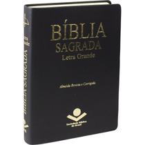 BÍBLIA SAGRADA MEDIA COM LETRA GRANDE LUXO Almeida Revista e Corrigida com índice Interno na Versão ARC Evangelica