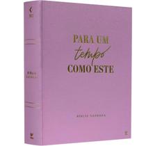 Bíblia Sagrada Mulheres Viviane Martinello NVT Espaço para Anotações Capa Dura Lilás