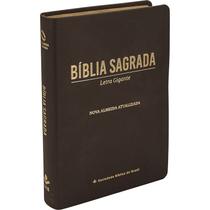 Bíblia Sagrada - NAA - Letra Gigante - Linha Ouro - Marrom - Lançamento Bíblia Sagrada - NAA - Letra Gigante - Linha Ouro - Marrom - Lançamento