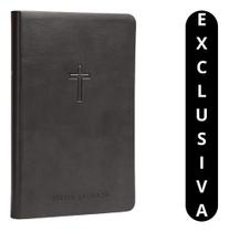 Bíblia Sagrada Naa Slim Preta Capa Luxo Durável Formato Leve E Portátil Almeida Atualizada Bíblia Evangélica Ele Bíblia Sagrada Naa Slim Preta Capa Luxo Durável Formato Leve E Portátil Almeida Atualizada Bíblia Evangélica Ele