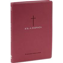 Bíblia Sagrada NAA Slim SBB Capa em material sintético, rosa Bíblia Sagrada NAA Slim SBB Capa em material sintético, rosa