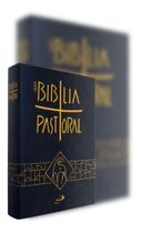 Bíblia Sagrada Nova Pastoral Capa Cristal Bolso Pequena Completa Antigo e Novo Testamento Ed. Paulus - Editora Paulus