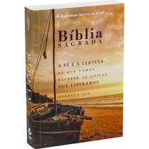 Bíblia Sagrada NTLH, Letra Gigante - Barco, Hebreus 11.1