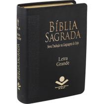 Bíblia Sagrada NTLH Pequena com Letra Grande - Preta Luxo