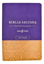 Bíblia Sagrada NVI - Capa Roxa - Letra Grande Bíblia Sagrada NVI - Capa Roxa - Letra Grande