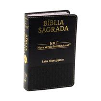 Bíblia Sagrada NVI Letra Hipergigante - Preta