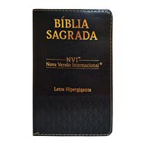 Bíblia Sagrada NVI Letra Hipergigante - Preta
