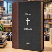 Bíblia Sagrada NVI Letra Maior Cruz Clássica Capa Dura Bíblia Sagrada NVI Letra Maior Cruz Clássica Capa Dura