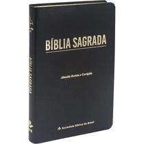 Bíblia Sagrada para Evangelização ARC Almeida Revista Corrigida Capa Preta