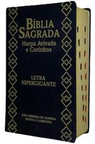 Bíblia Sagrada Pentecostal Letra Hipergigante Harpa Coros Gospel Evangélica Bíblia Sagrada Pentecostal Letra Hipergigante Harpa Coros Gospel Evangélica