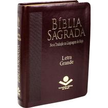 Bíblia Sagrada Pequena - Letra Grande - NTLH - Marrom Nobre Bíblia Sagrada Pequena - Letra Grande - NTLH - Marrom Nobre