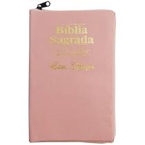 Bíblia Sagrada - Possui LETRAS GIGANTES - Harpa Cristã - Tamanho Grande - Slim Ultra fina - Versão Almeida - Zíper - Índ Bíblia Sagrada - Possui LETRAS GIGANTES - Harpa Cristã - Tamanho Grande - Slim Ultra fina - Versão Almeida - Zíper - Índ